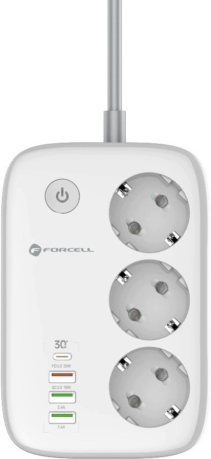 Listwa zasilajaca ForCell Sieciowa F-Energy 3x