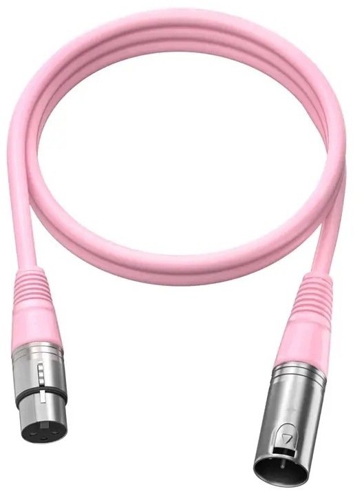 Kabel Fifine XLR L9C 180cm (rozowy)