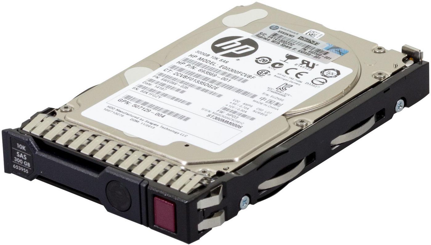 Hewlett Packard Enterprise 300 Gb SAS