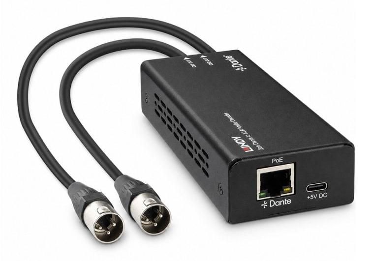 2ch Dante to XLR Audio 70619
