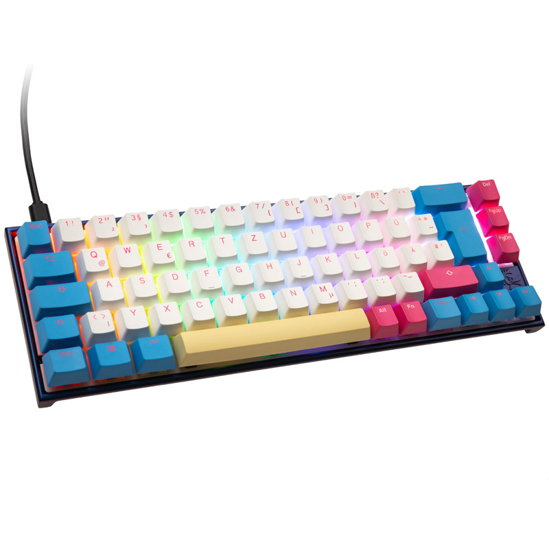 Ducky Mecha SF Limited Dawn Edition, RGB LED - MX-Blue DKME2067ST-CDEPDZZTN (4710578307932) klaviatūra