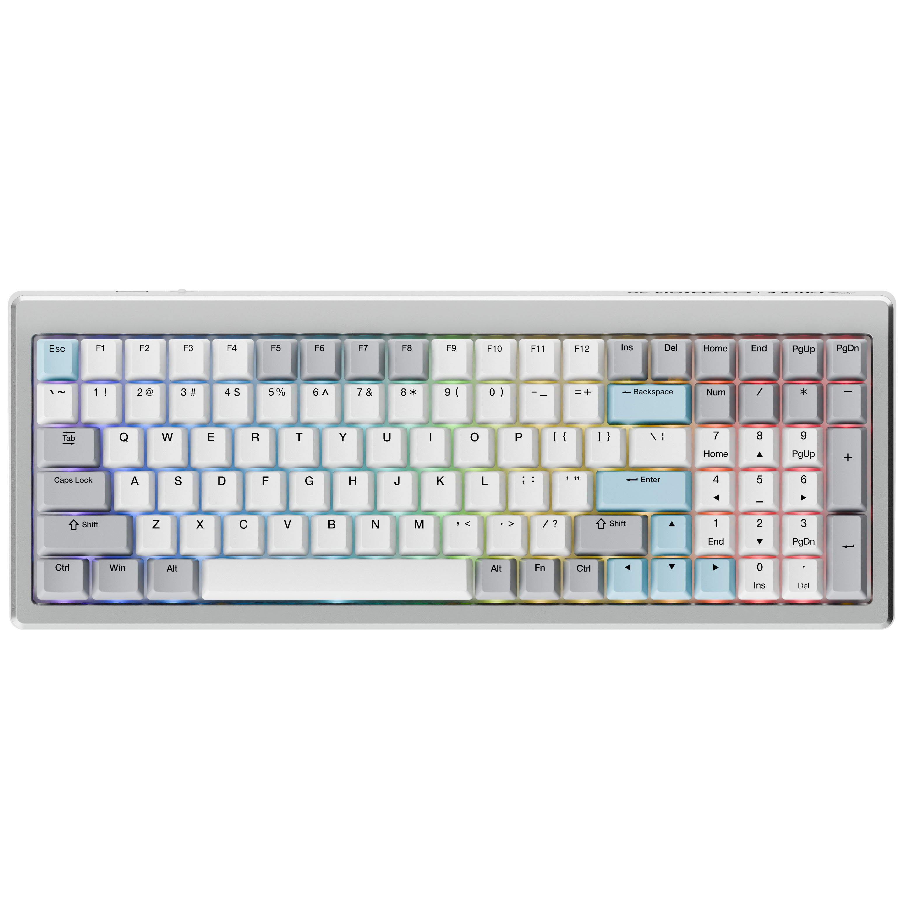 Ducky Cushion 98 Gaming-Tastatur  96%  US-Layout