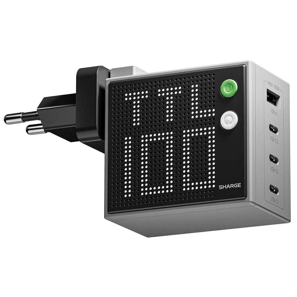 SHARGE Pixel 100 GaN-Ladegerat  100W  3x