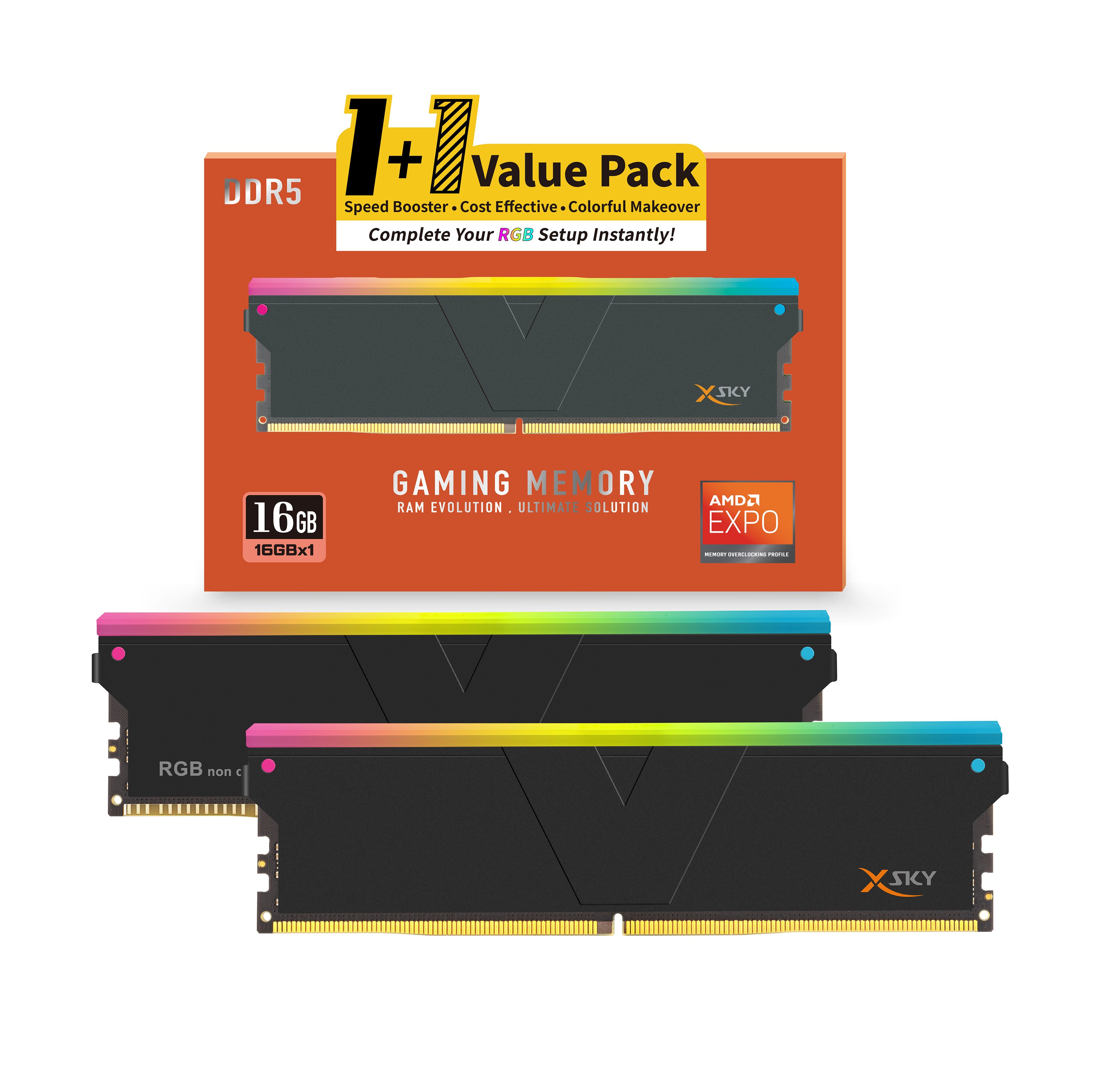 V-Color (1+1) Manta XSky RGB DDR5-6000