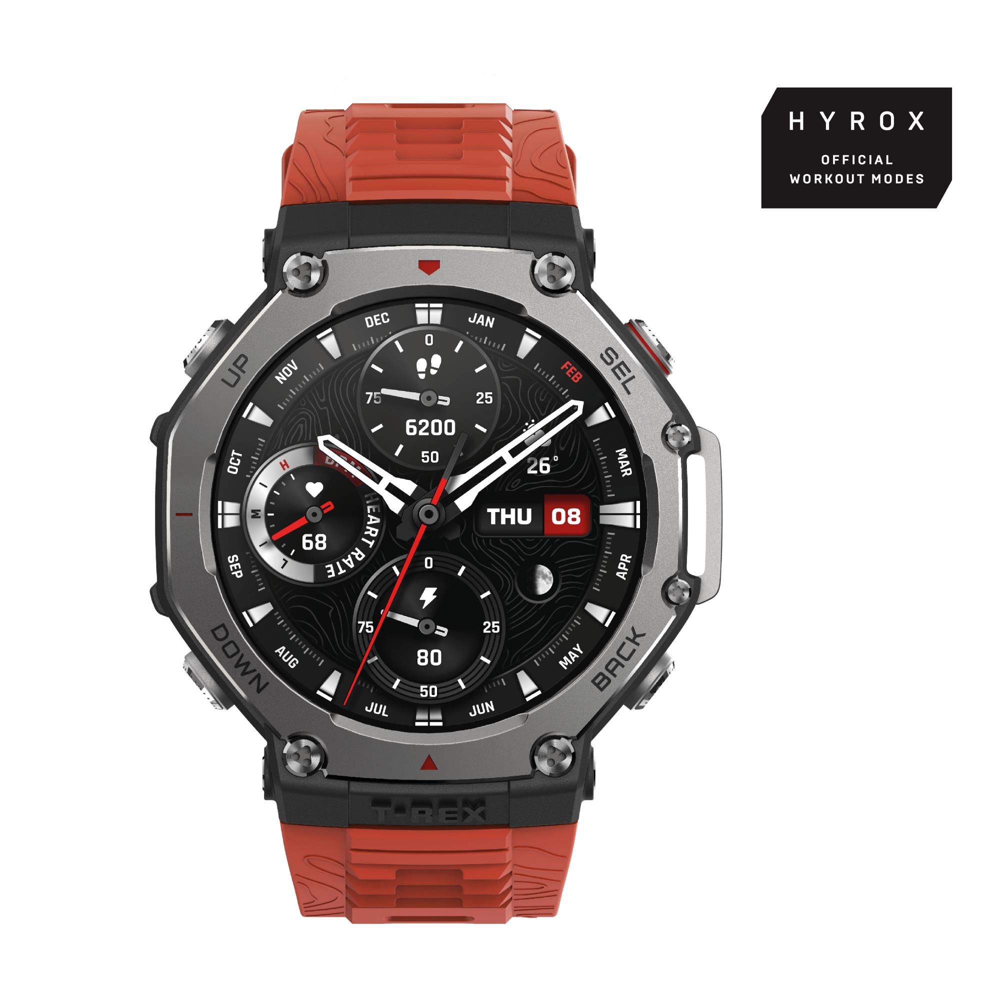 Huami Amazfit T-Rex 3, lava W2322GL1N Viedais pulkstenis, smartwatch