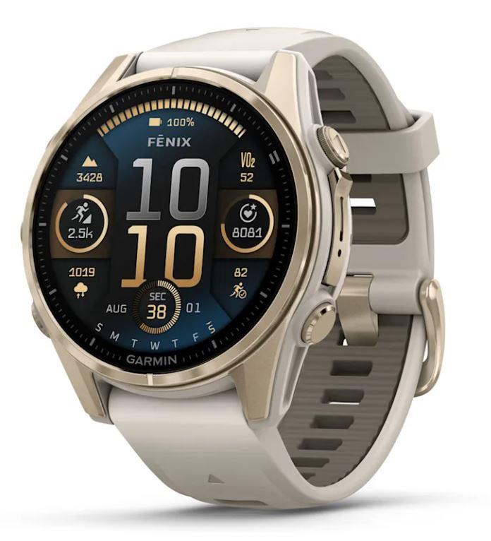 SMARTWATCH FENIX 8 SAPPHIRE/SOFT GOLD 010-02903-11 GARMIN Viedais pulkstenis, smartwatch SMARTWATCH FENIX 8 SAPPHIRE/SOFT GOLD 010-02903-11 GARMIN Viedais pulkstenis, smartwatch