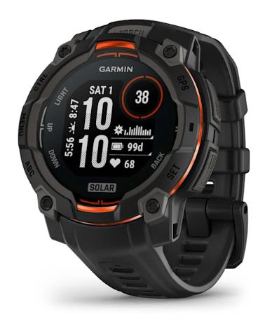 SMARTWATCH INSTINCT 3 SOLAR/BLACK/BLK 010-02934-00 GARMIN Viedais pulkstenis, smartwatch SMARTWATCH INSTINCT 3 SOLAR/BLACK/BLK 010-02934-00 GARMIN Viedais pulkstenis, smartwatch