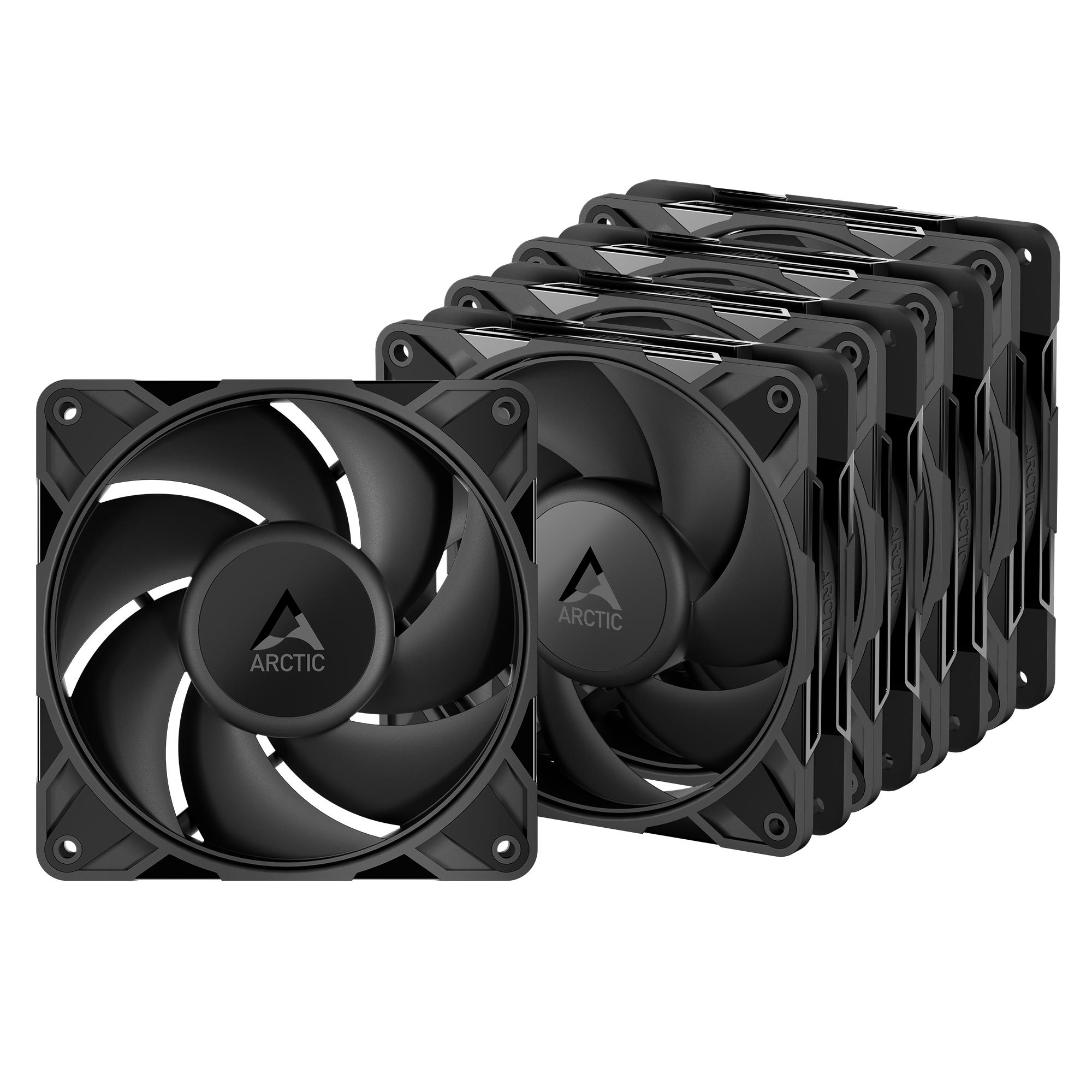 ARCTIC Lufter 120*120*25 P12 Pro PST 5-Pack ventilators
