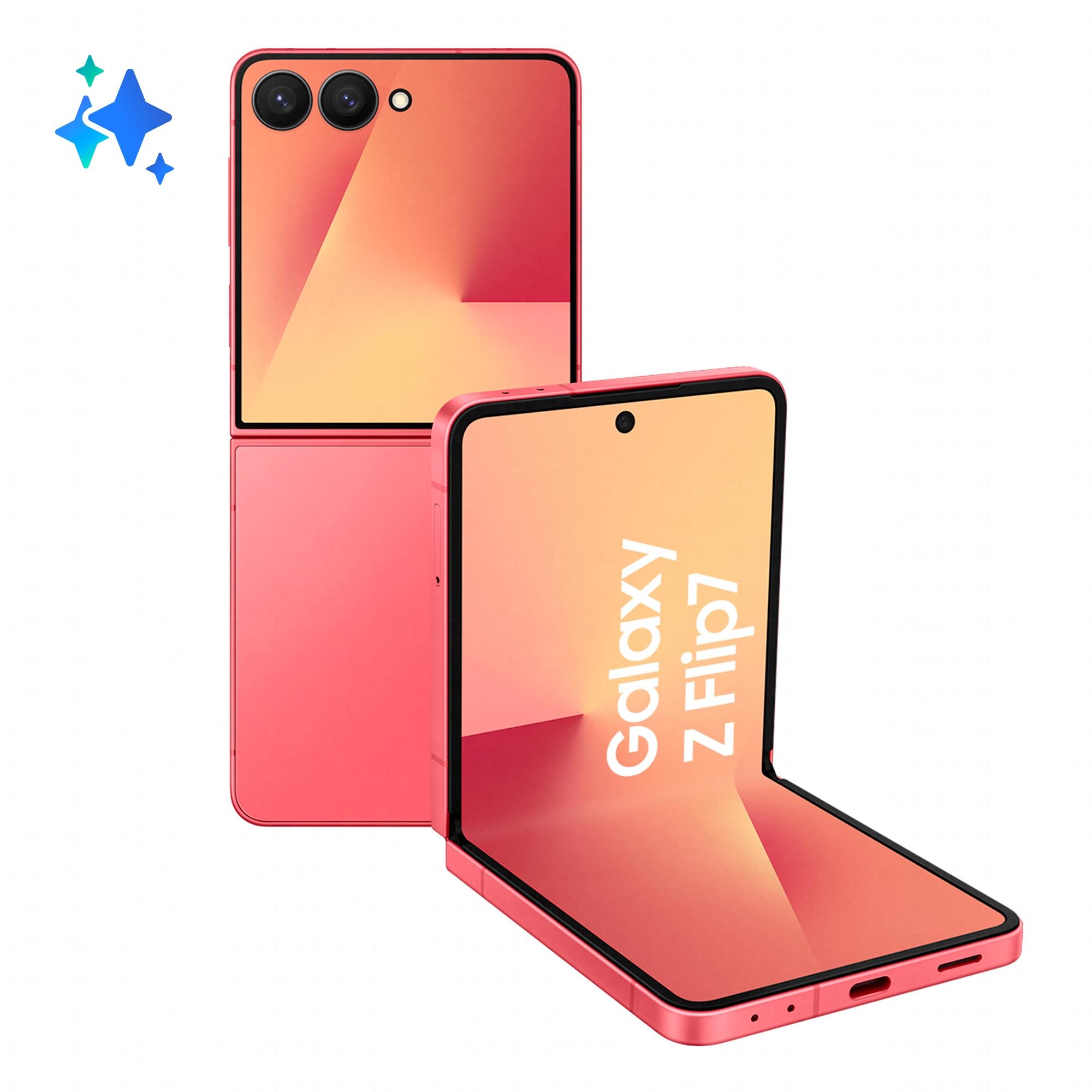 Samsung Galaxy Z Flip7 5G 12GB/256GB Coralred Mobilais Telefons