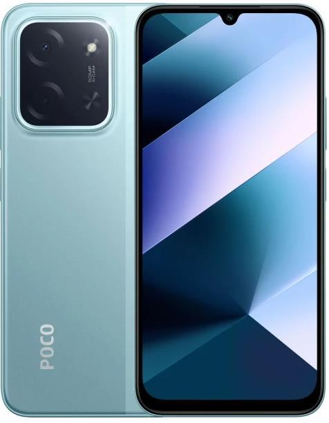 POCO C85, 6 GB, 128 GB, zala - Viedtalrunis POCO C85 MZB0LGFEU Mobilais Telefons
