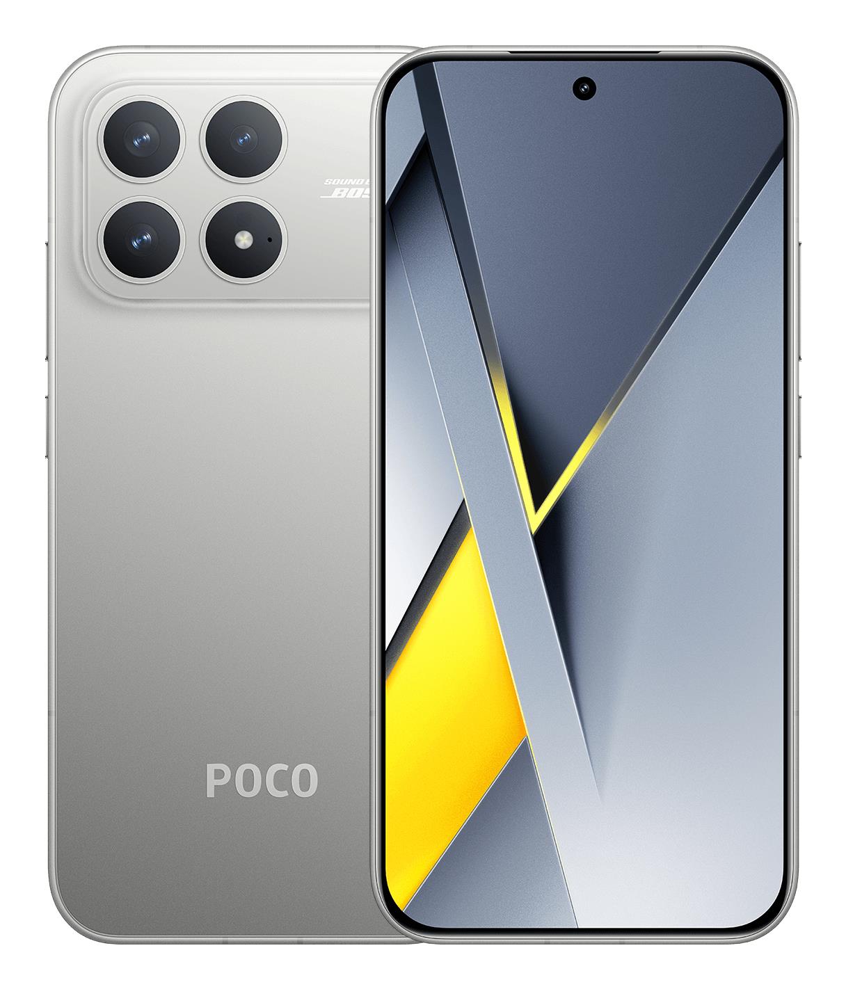 POCO F8 PRO/12/512GB SILVER MZB0M4TEU (6932554474034) Mobilais Telefons
