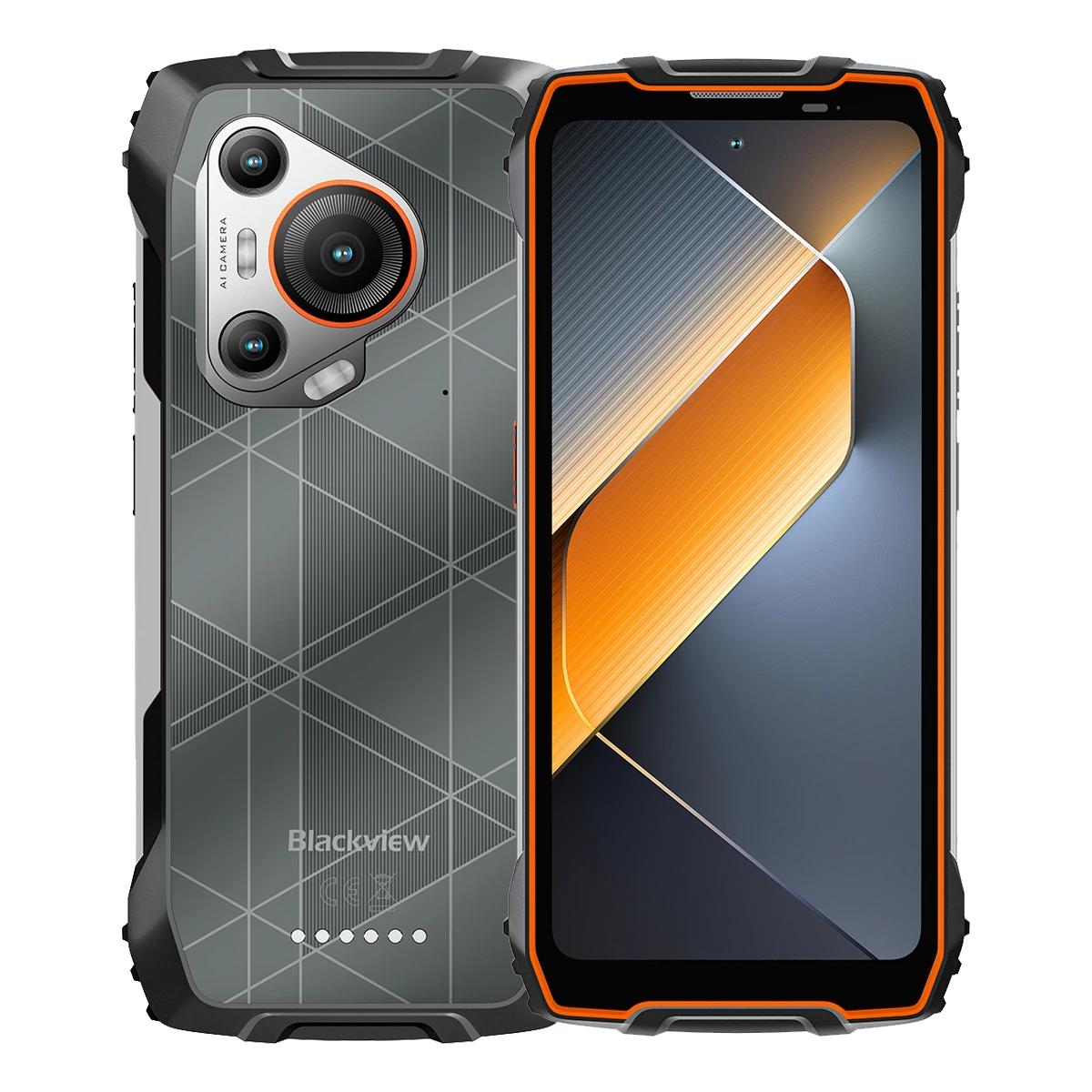 MOBILE PHONE ROCK 2/8/256GB ORANGE BLACKVIEW Mobilais Telefons