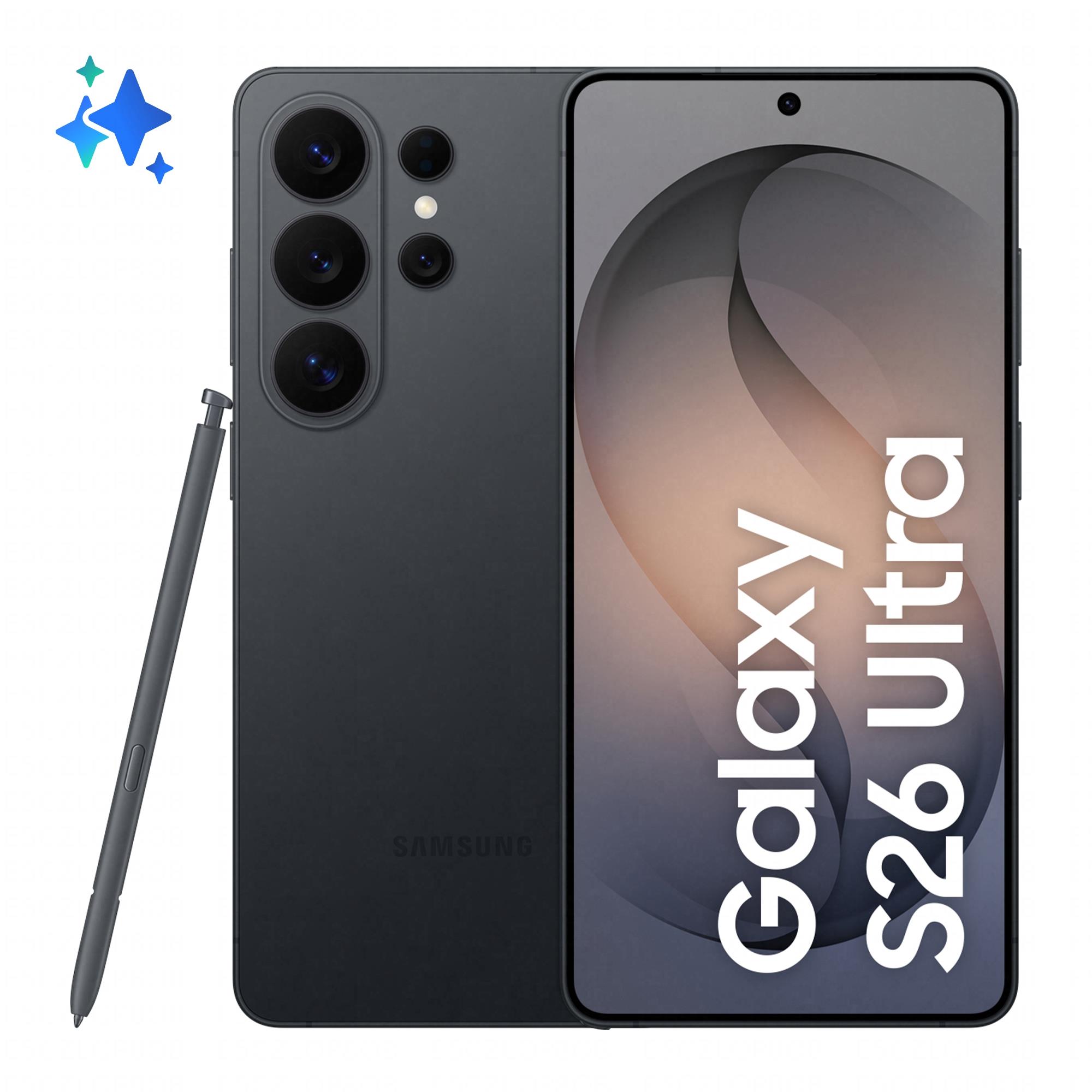 Samsung Galaxy S26 Ultra 5G 12GB/512GB Black Mobilais Telefons