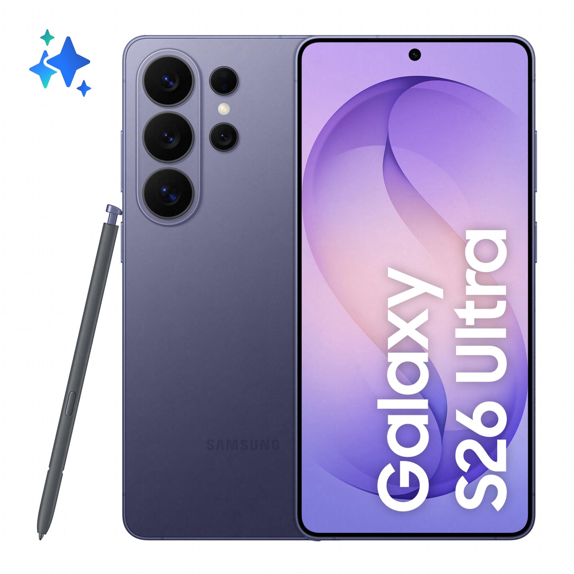 Samsung Galaxy S26 Ultra 5G 12GB/512GB Cobalt Violet Mobilais Telefons