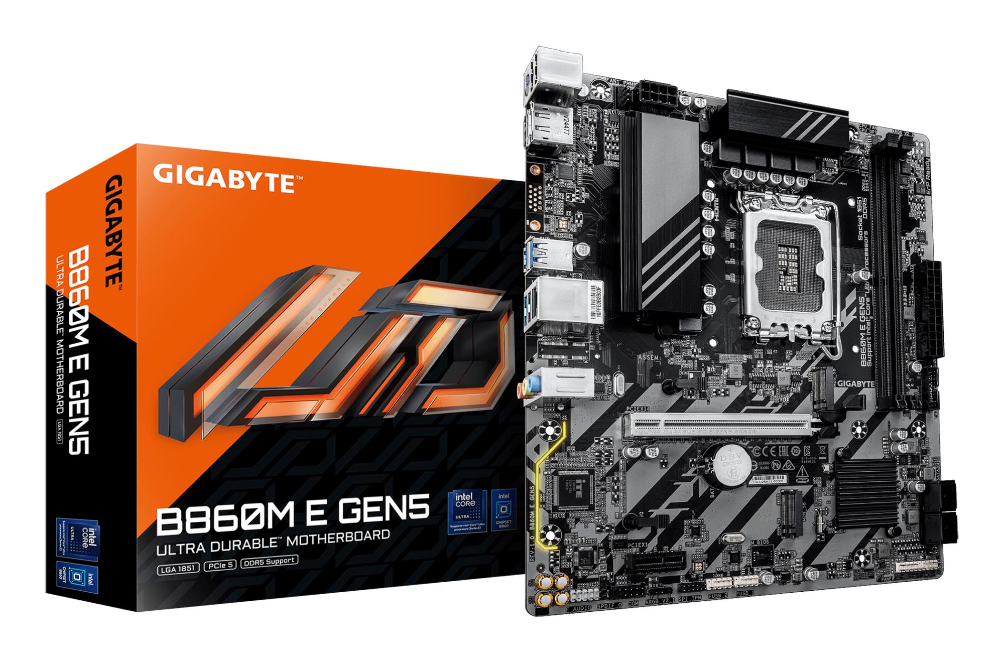 MainboardGIGABYTEIntel B860LGA 1851 (Socket V1)micro ATXRAM