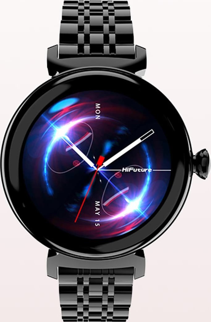 Smartwatch HiFuture SmartWatch HiFuture Future Aura (czarny) Viedais pulkstenis, smartwatch