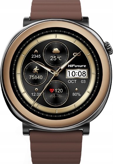 HiFuture smartwatch Aurora brazowy/brown HSSW11BN HSSW11BN (6972576182050) Viedais pulkstenis, smartwatch HiFuture smartwatch Aurora brazowy/brown HSSW11BN HSSW11BN (6972576182050) Viedais pulkstenis, smartwatch