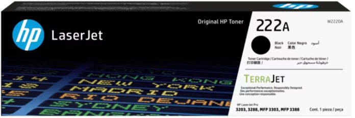 Toner HP 222A - czarny -