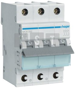 Hager MCS310 MCB Wylacznik nadpradowy 6000A