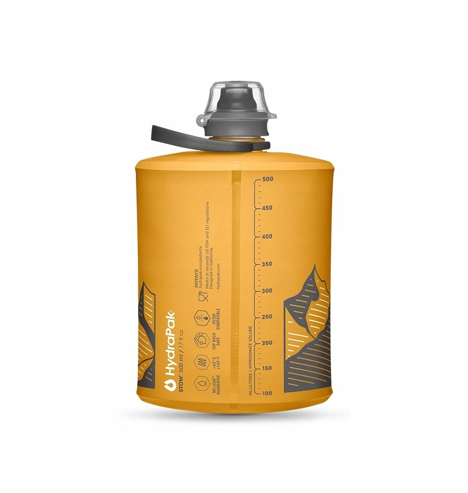 HydraPak Stow 500ml Golden Yellow GS355Y