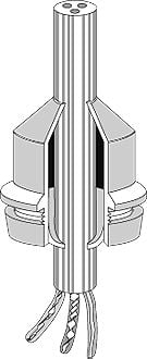 Hensel Dlawnica kablowa wciskana M20 IP65