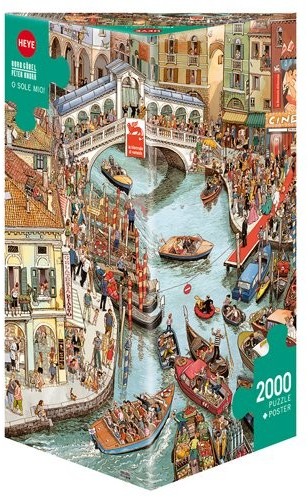 Heye Puzzle 2000 elementow. O sole