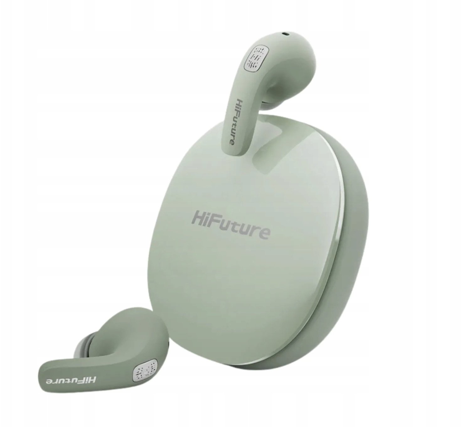 Sluchawki HiFuture Flybuds AI Matcha Green