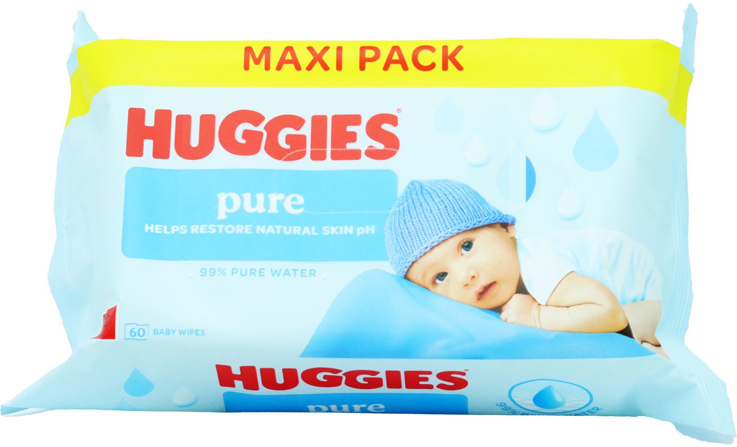Huggies Chusteczki nawilzane 1 op. -