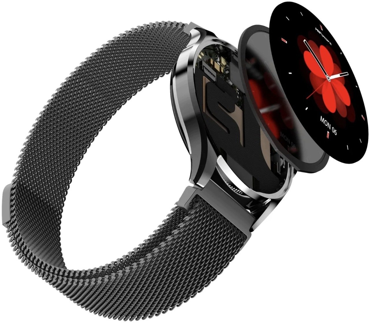 Smartwatch HiFuture AURA2 black smartwatch - zegarek 600135038 (6972576182524) Viedais pulkstenis, smartwatch Smartwatch HiFuture AURA2 black smartwatch - zegarek 600135038 (6972576182524) Viedais pulkstenis, smartwatch