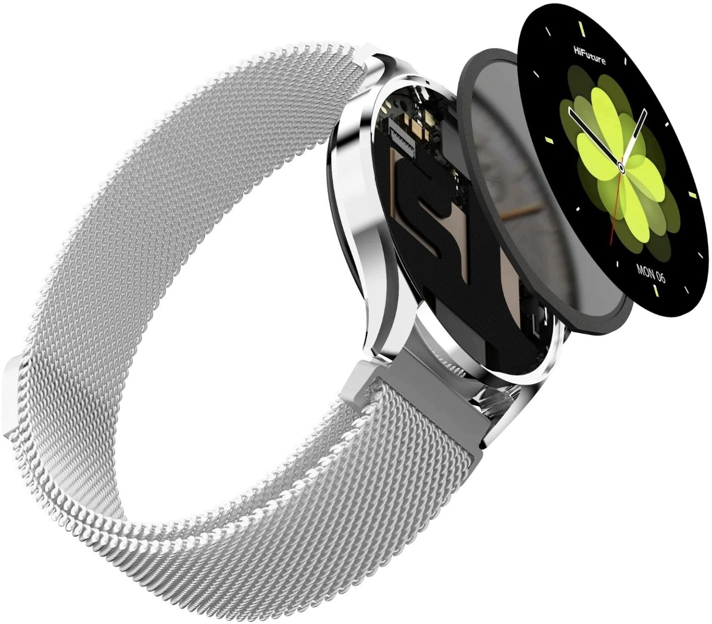 Smartwatch HiFuture AURA2 SILVER smartwatch - zegarek 600135040 (6972576182531) Viedais pulkstenis, smartwatch Smartwatch HiFuture AURA2 SILVER smartwatch - zegarek 600135040 (6972576182531) Viedais pulkstenis, smartwatch