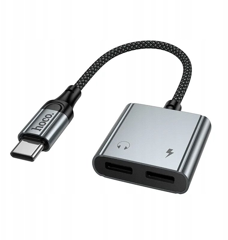 Adapter USB Hoco AUX USB C