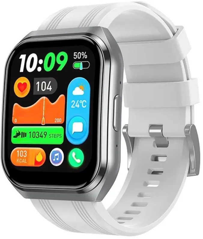 Smartwatch Hoco 1,83'' IP68 z funkcja rozmowy Y44 srebrny 600229463 (6942007680929) Viedais pulkstenis, smartwatch Smartwatch Hoco 1,83'' IP68 z funkcja rozmowy Y44 srebrny 600229463 (6942007680929) Viedais pulkstenis, smartwatch