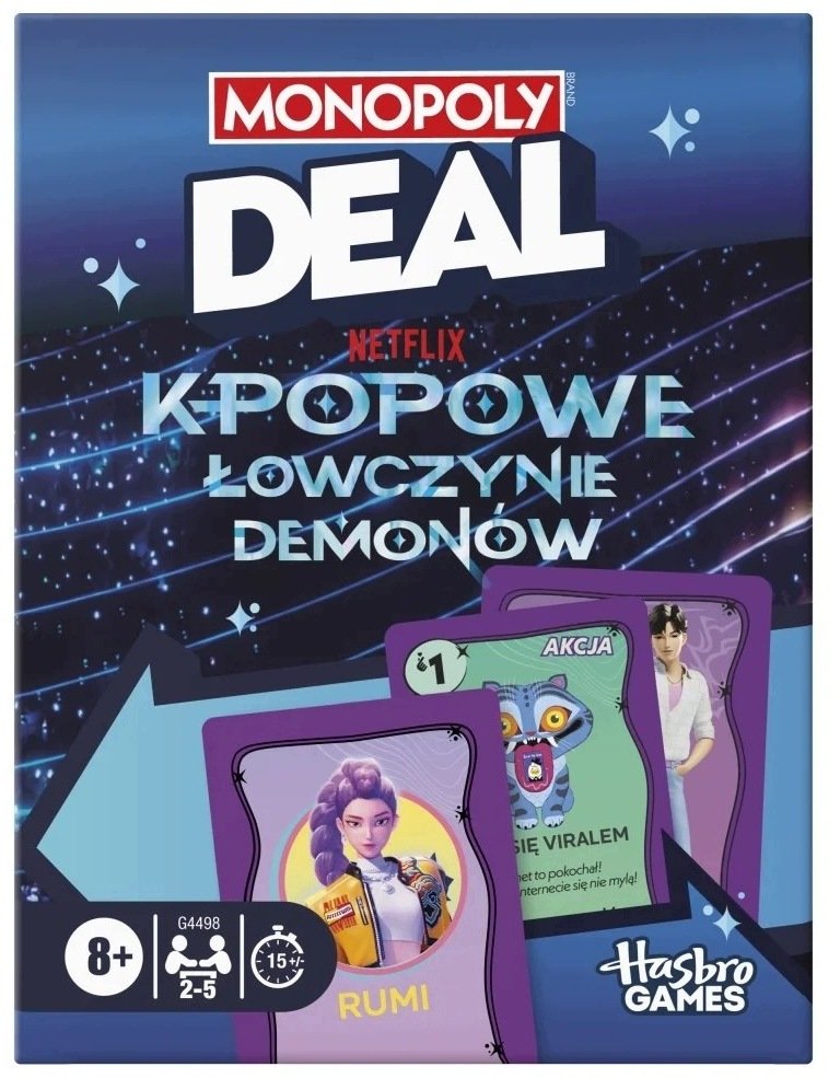 Hasbro Monopoly Deal: K-popowe owczynie demonow