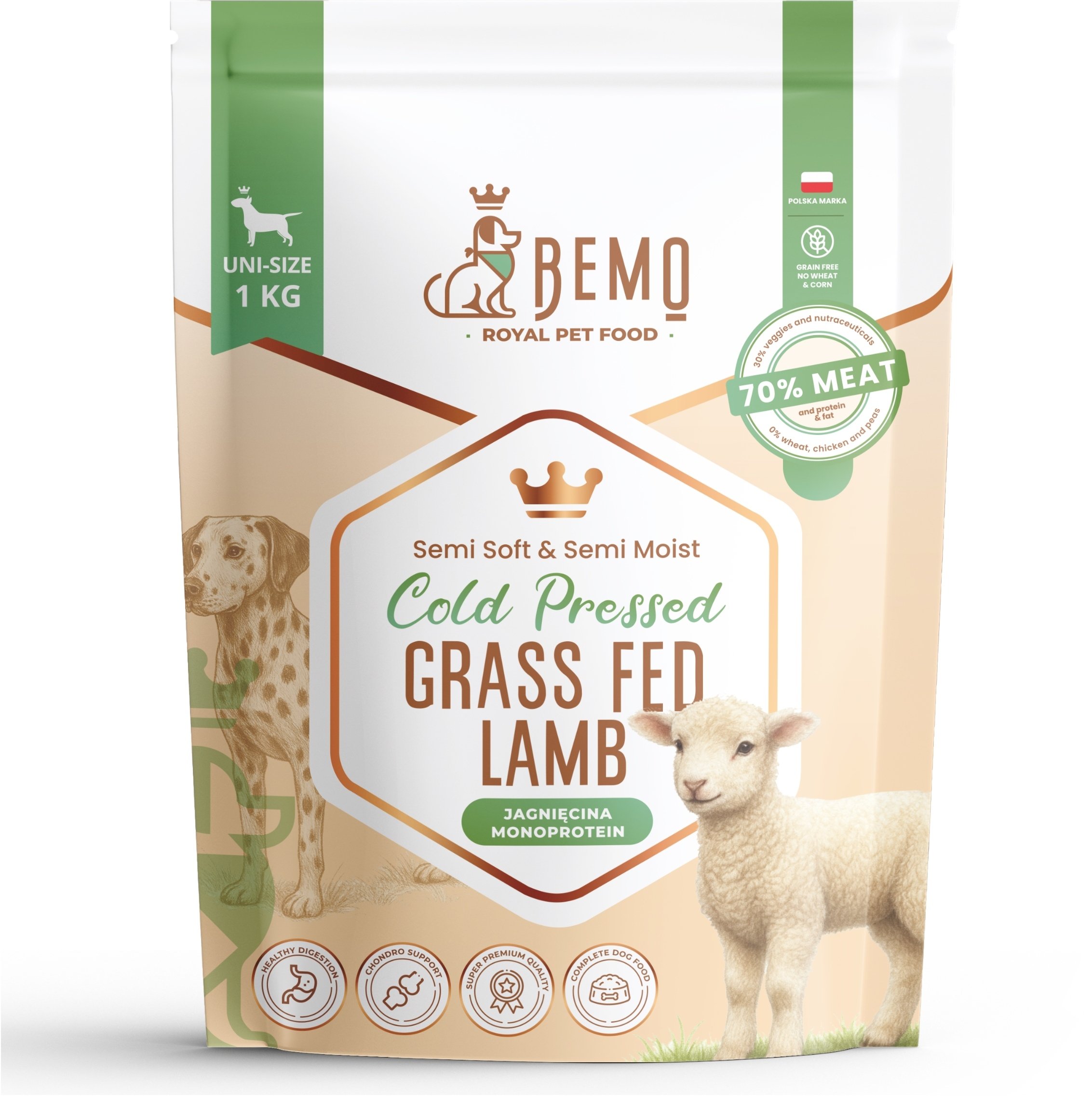 Happy Cat Bemo Cold Pressed Grass