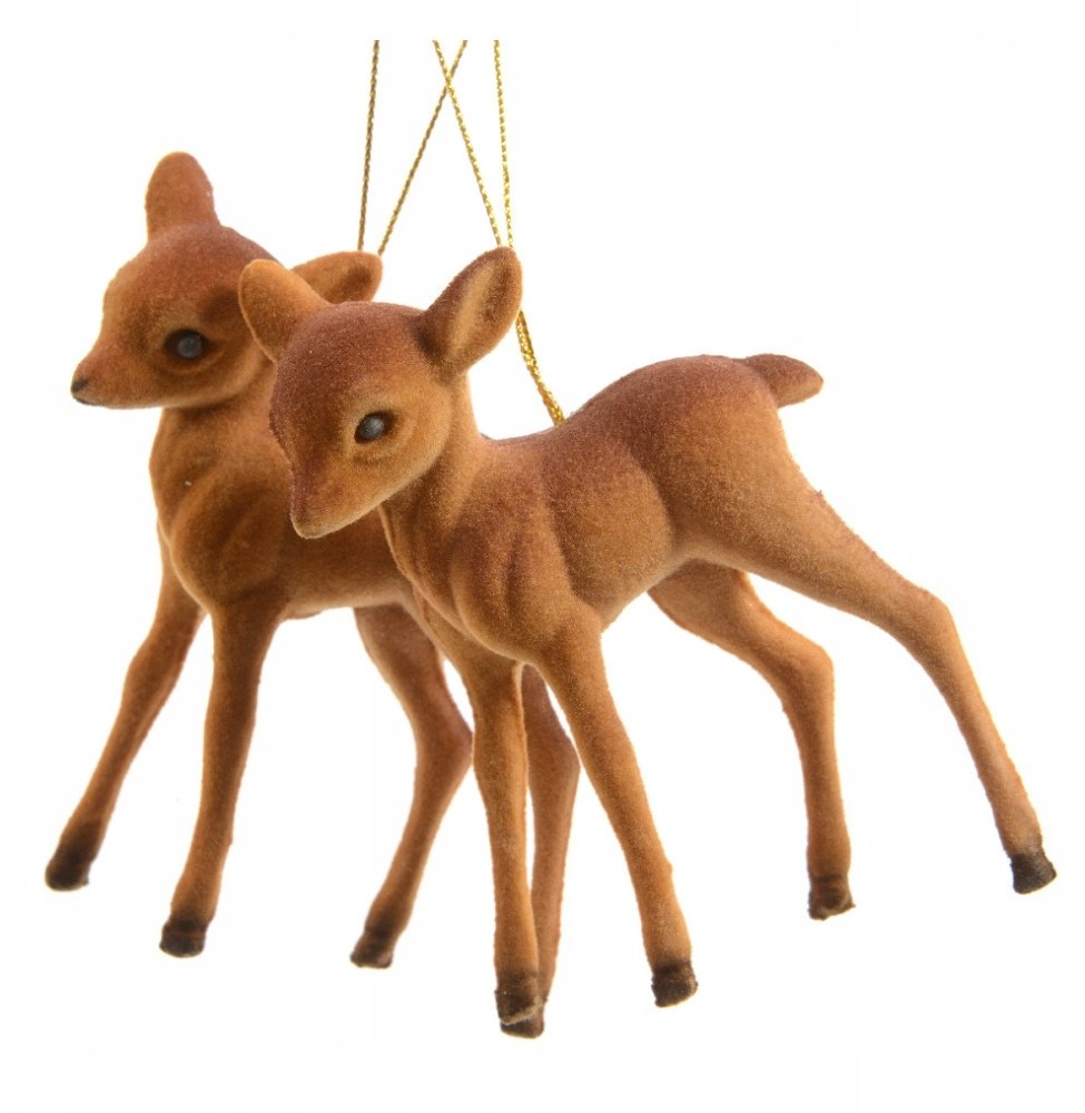 Hoptimist Ornaments reindeer 7.5CM 2PCS