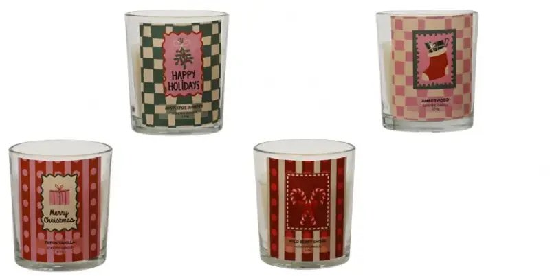 HPE Candle scented christmas 8.4X10