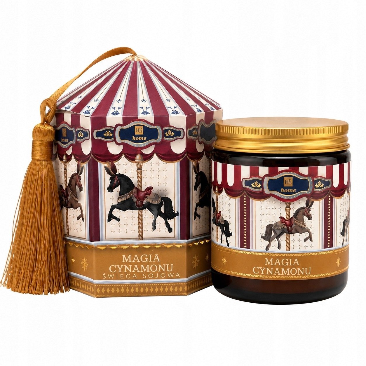 HiSkin Swieca karuzela 100ml magia cynamonu