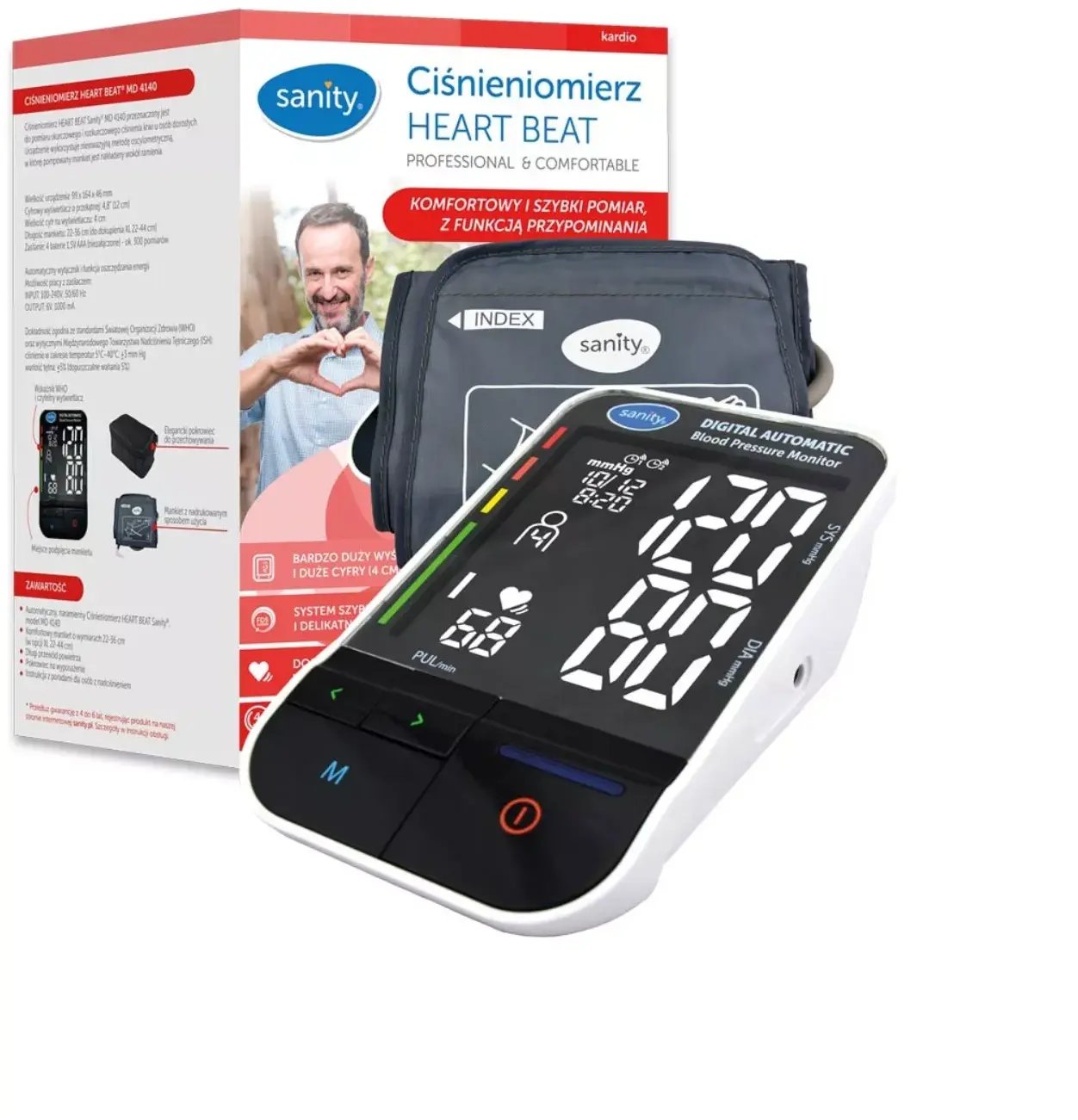 Cisnieniomierz Hi-Tech Medical SANITY_Heart Beat MD