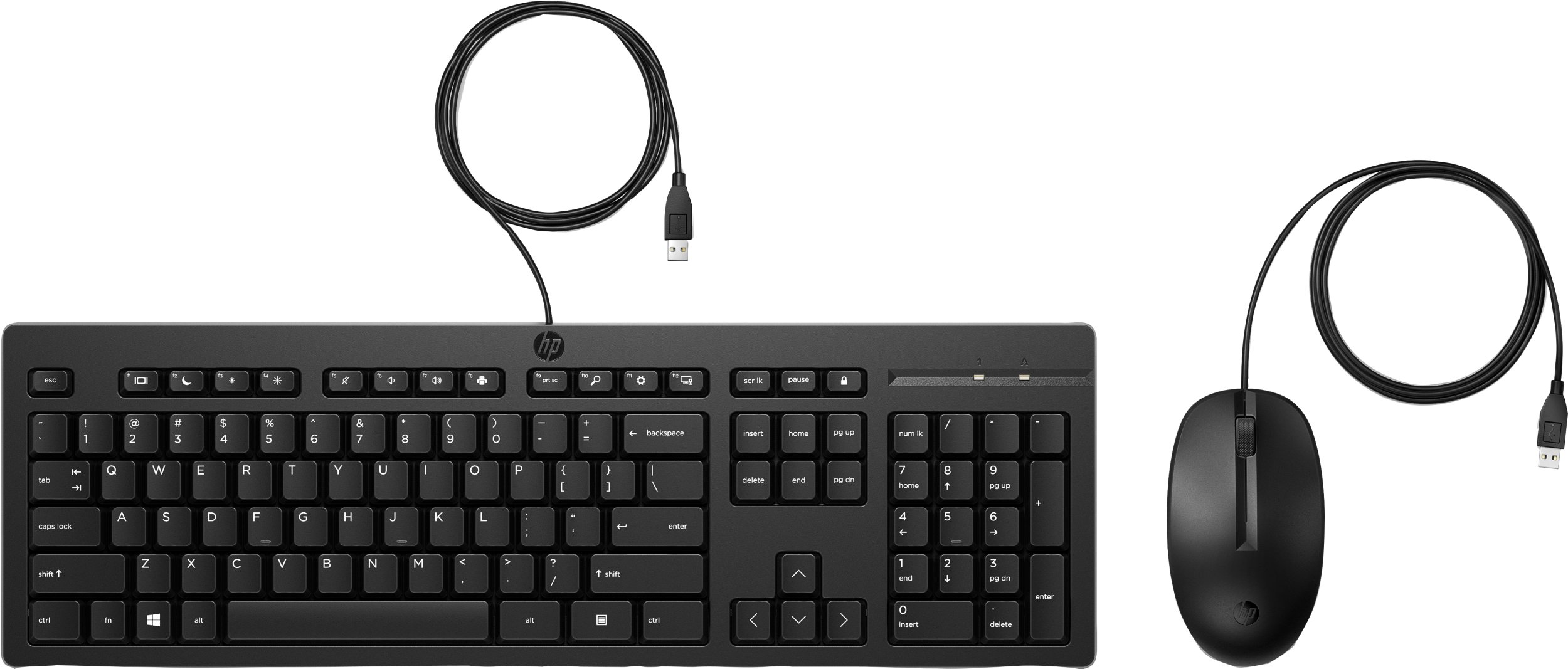 Klawiatura + mysz HP 225 Wired