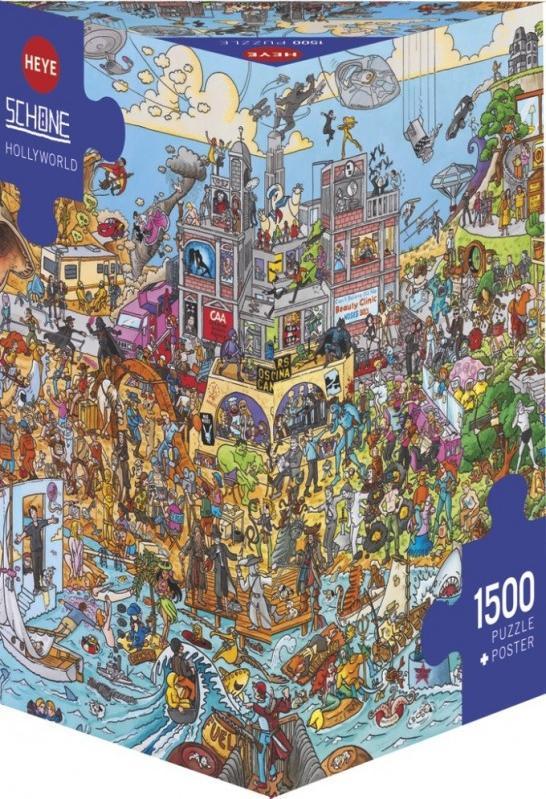 Heye Puzzle 1500 Hollyworld  Schone 469091