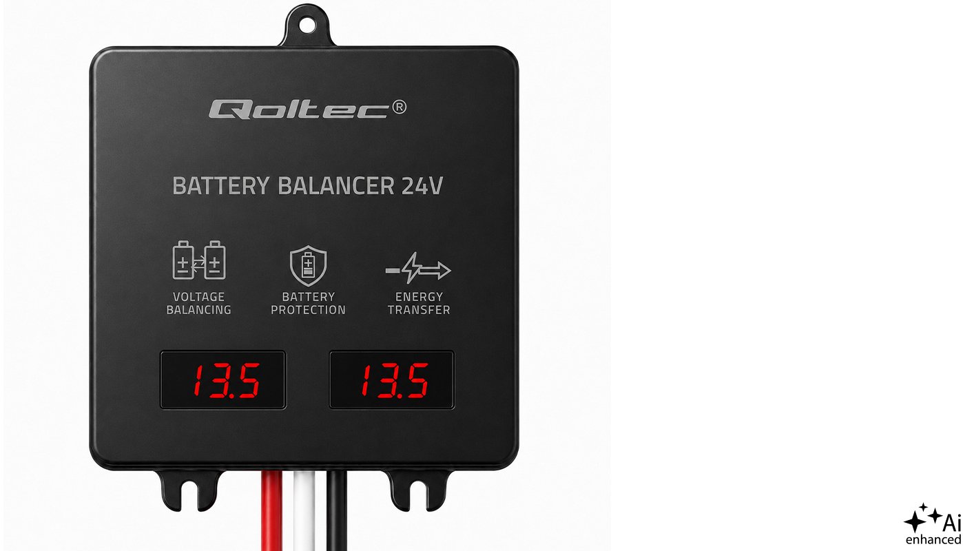 Ladowarka Qoltec Balanser napicia 24V do