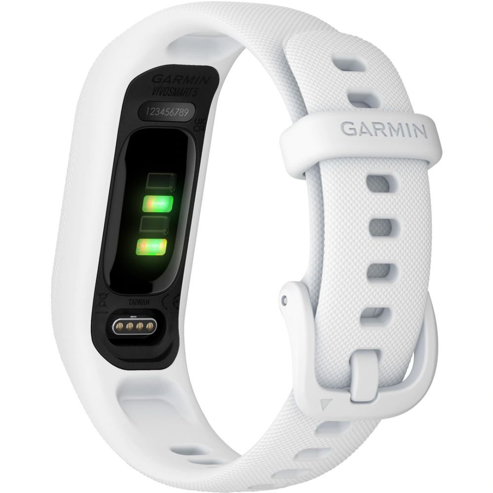 Garmin vivosmart 5 S/M black/white Viedais pulkstenis, smartwatch