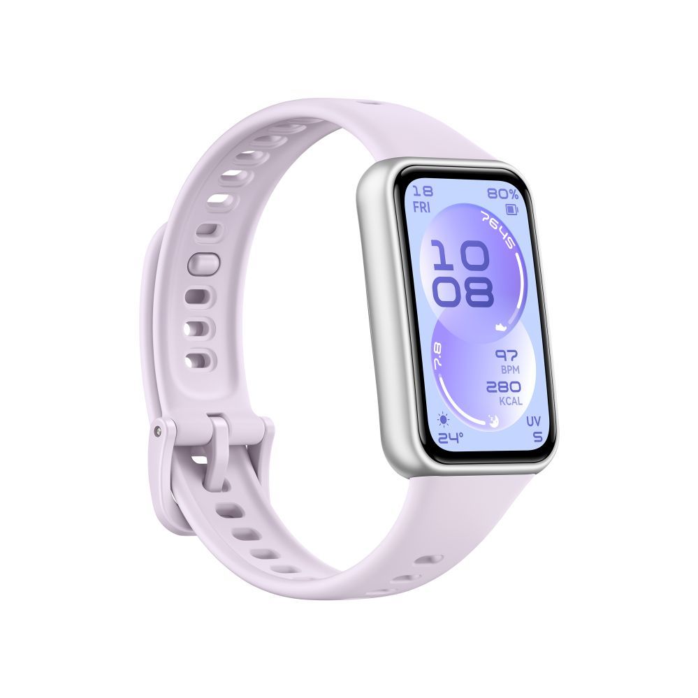 Fitnesa aproce Huawei Band 11 Silver Durable Polymer Case with Purple Fluoroelastomer Strap 6942103182563 55020GVM (6942103182563) Viedais pulkstenis, smartwatch Fitnesa aproce Huawei Band 11 Silver Durable Polymer Case with Purple Fluoroelastomer Strap 6942103182563 55020GVM (6942103182563) Viedais pulkstenis, smartwatch