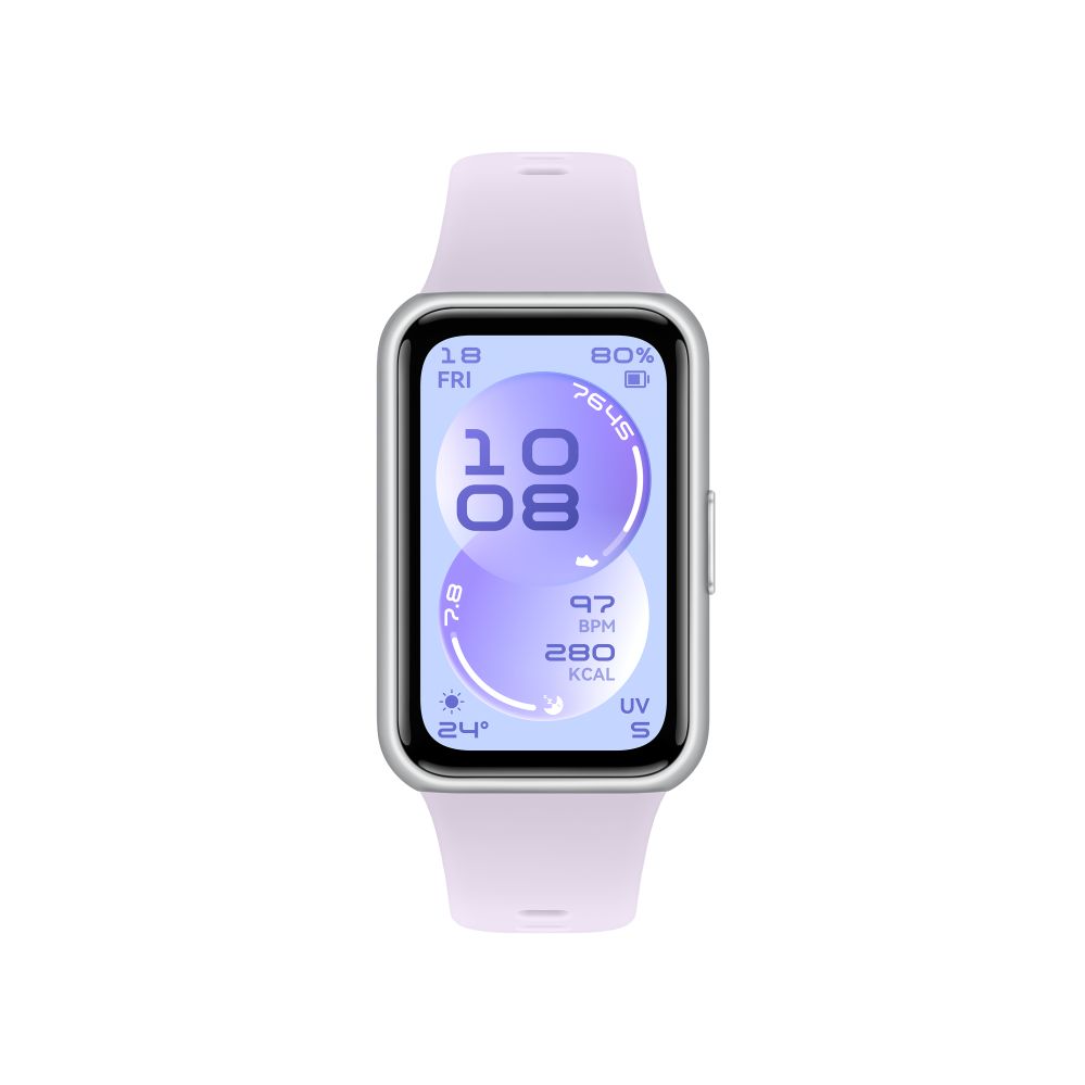 Fitnesa aproce Huawei Band 11 Silver Durable Polymer Case with Purple Fluoroelastomer Strap 6942103182563 55020GVM (6942103182563) Viedais pulkstenis, smartwatch Fitnesa aproce Huawei Band 11 Silver Durable Polymer Case with Purple Fluoroelastomer Strap 6942103182563 55020GVM (6942103182563) Viedais pulkstenis, smartwatch