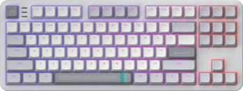 Datora tastatūra dark project  ALU87A Daylight