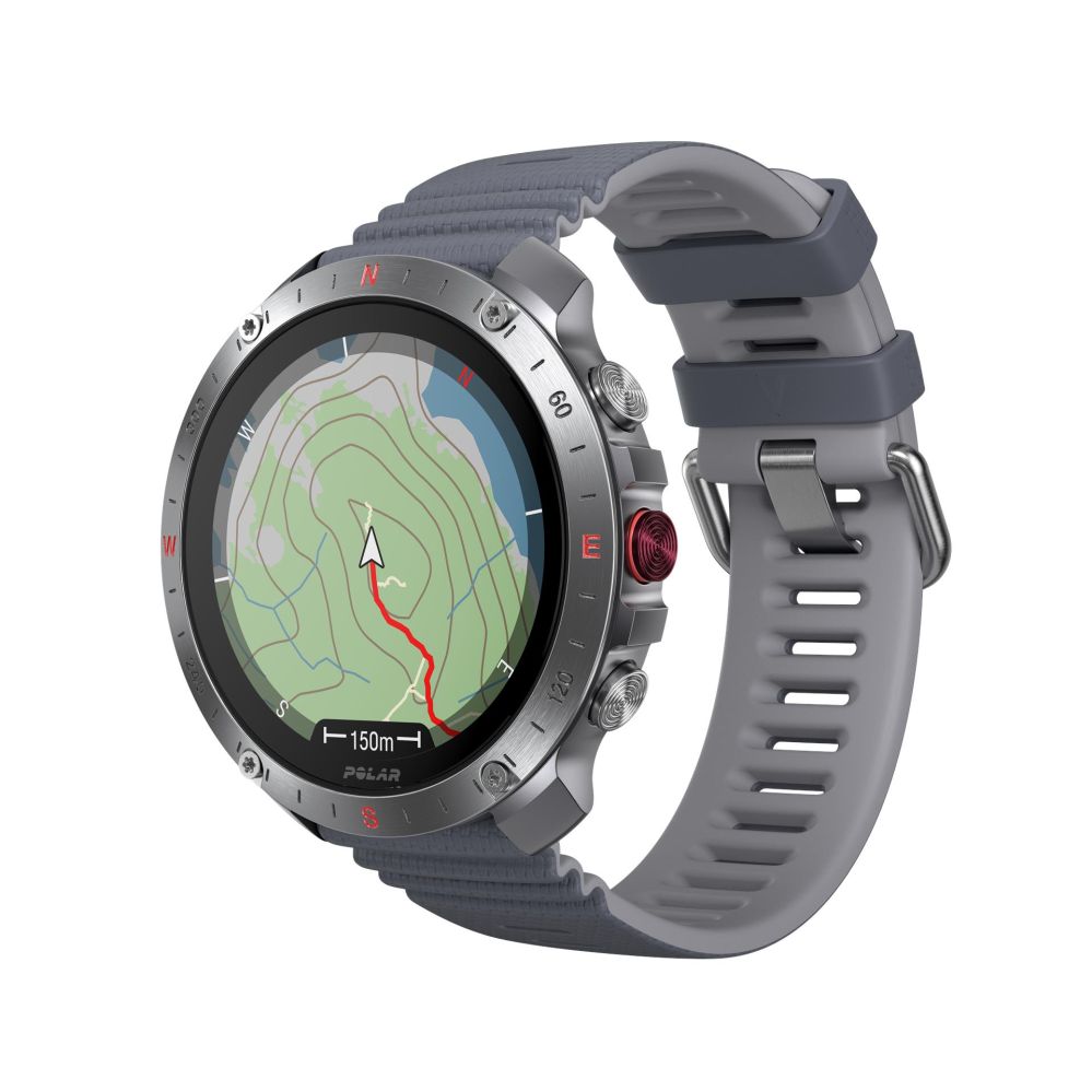 Polar Grit X2 Pro S/L, stone gray 725882065144 Viedais pulkstenis, smartwatch