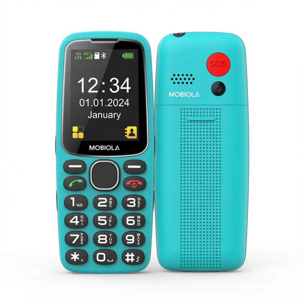 Viedtālrunis Mobiola MB4120 Turquoise 8594203271098 MB4120TUE (8594203271098) Mobilais Telefons Viedtālrunis Mobiola MB4120 Turquoise 8594203271098 MB4120TUE (8594203271098) Mobilais Telefons