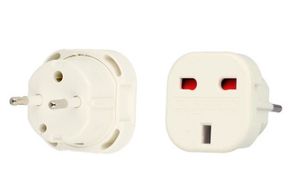 Adapteris iLike  UK/EU CHARGER ADAPTER White