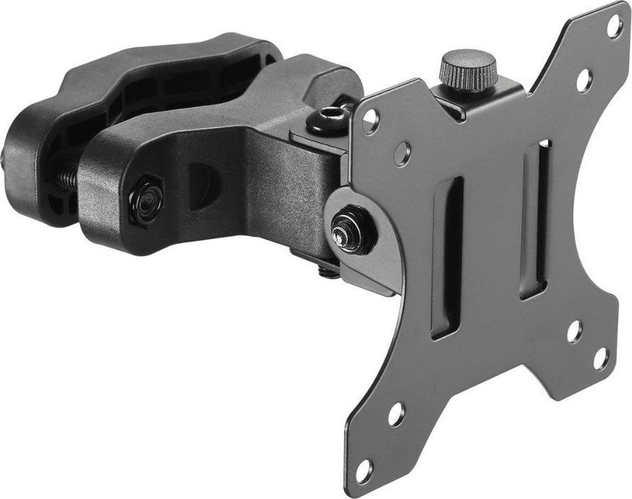 Maclean MC-983 LED LCD Monitor Pole Mount Bracket 8kg Holder Pipe Tube Diameter 28-60mm 17-32'' Screen