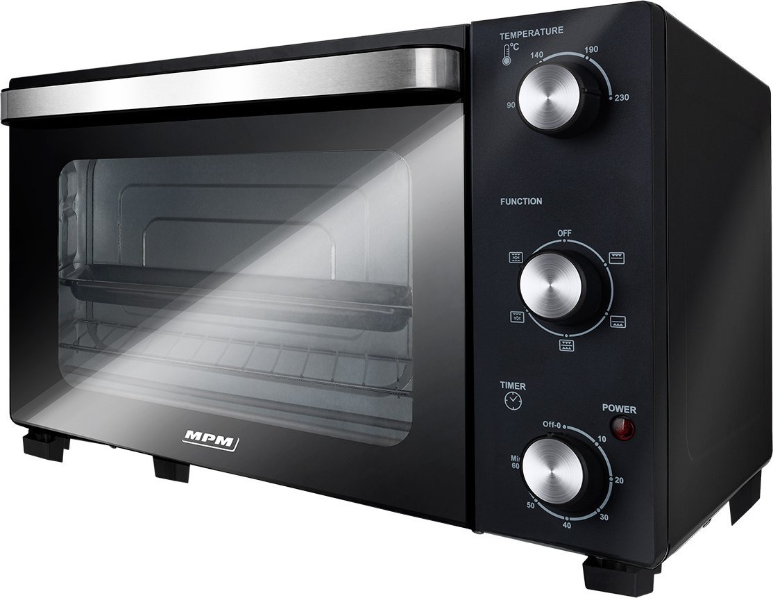 MPM MPE-14/T - Electric Oven with Thermo-circulation System, black